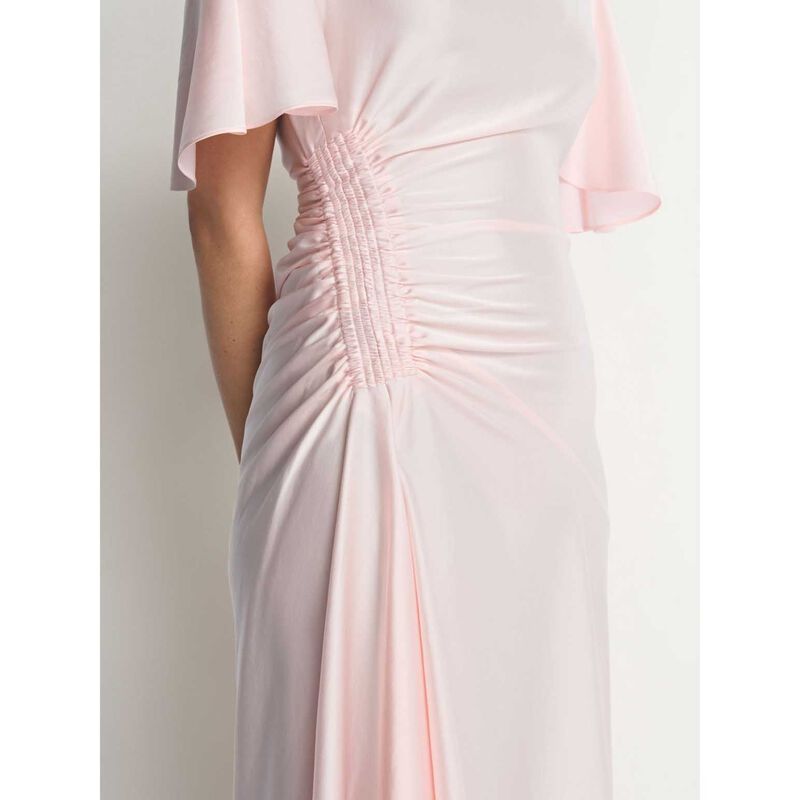 Veronika Maine Drapey Gathered Maxi Dress image number 2